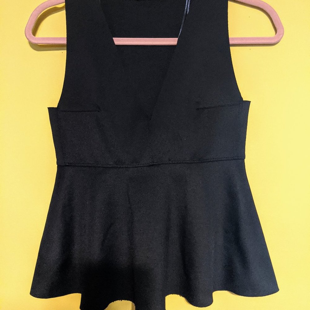 Navy pink dressy shirt